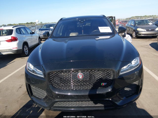 2018 Jaguar F-pace S მანქანა იყიდება აუქციონზე, vin: SADCM2FV6JA299039, აუქციონის ნომერი: 46128984