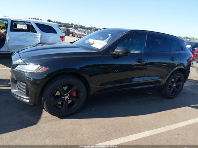 2018 Jaguar F-pace S მანქანა იყიდება აუქციონზე, vin: SADCM2FV6JA299039, აუქციონის ნომერი: 46128984