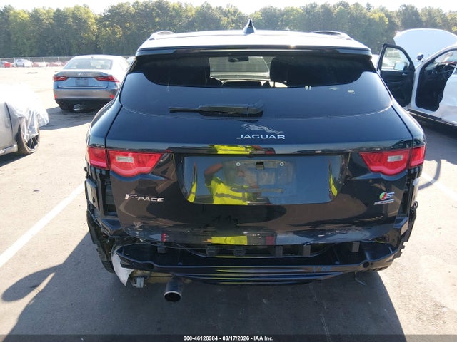 2018 Jaguar F-pace S მანქანა იყიდება აუქციონზე, vin: SADCM2FV6JA299039, აუქციონის ნომერი: 46128984