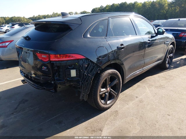 2018 Jaguar F-pace S მანქანა იყიდება აუქციონზე, vin: SADCM2FV6JA299039, აუქციონის ნომერი: 46128984