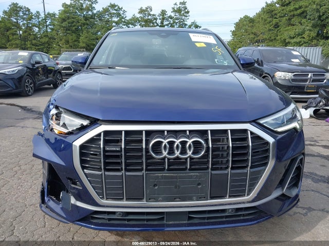 46129013 :رقم المزاد ، WA1DECF3XR1185486 vin ، 2024 Audi Q3 Premium 45 Tfsi S Line Quattro Tiptronic مزاد بيع