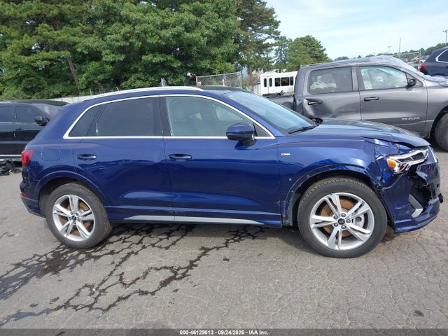 46129013 :رقم المزاد ، WA1DECF3XR1185486 vin ، 2024 Audi Q3 Premium 45 Tfsi S Line Quattro Tiptronic مزاد بيع