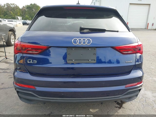 46129013 :رقم المزاد ، WA1DECF3XR1185486 vin ، 2024 Audi Q3 Premium 45 Tfsi S Line Quattro Tiptronic مزاد بيع