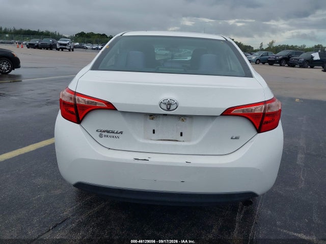 2019 Toyota Corolla Le მანქანა იყიდება აუქციონზე, vin: 5YFBURHEXKP857050, აუქციონის ნომერი: 46129056