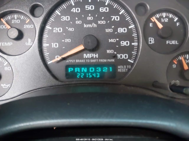 46129115 :رقم المزاد ، 1GCCS14X238287027 vin ، 2003 Chevrolet S-10 مزاد بيع
