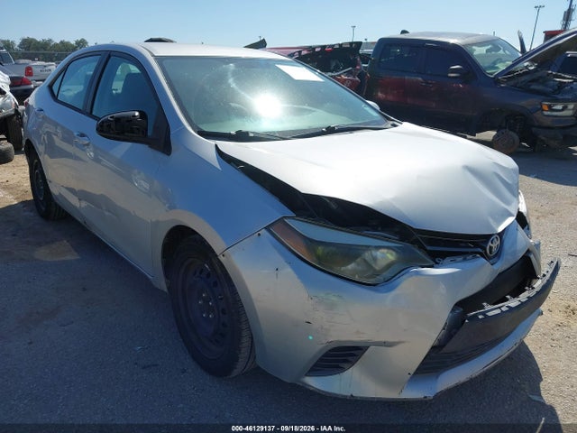 2015 Toyota Corolla Le მანქანა იყიდება აუქციონზე, vin: 2T1BURHE5FC412379, აუქციონის ნომერი: 46129137
