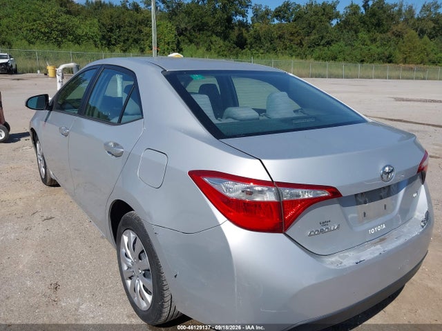 Продажа на аукционе авто 2015 Toyota Corolla Le, vin: 2T1BURHE5FC412379, номер лота: 46129137