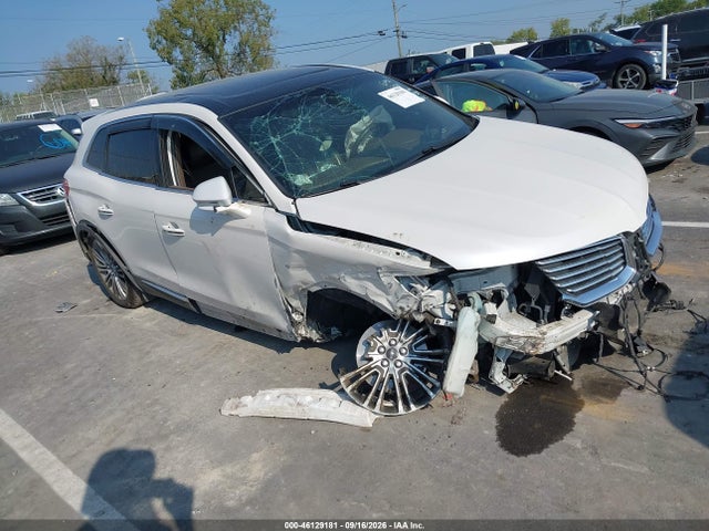 46129181 :رقم المزاد ، 2LMTJ6LR6GBL32041 vin ، 2016 Lincoln Mkx Reserve مزاد بيع