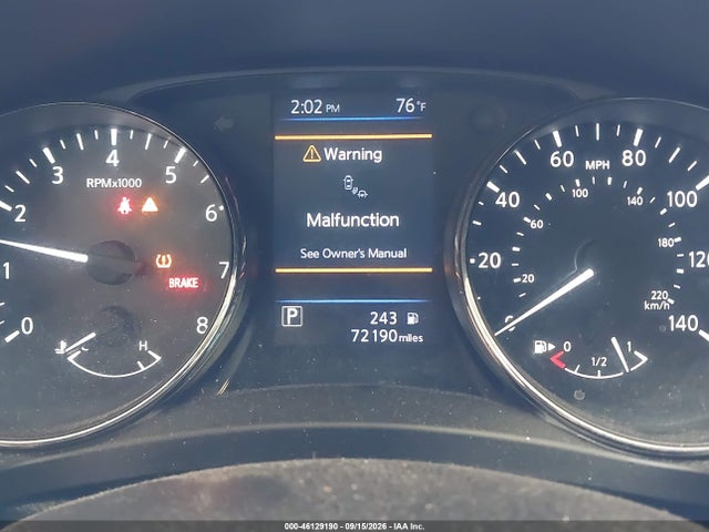 46129190 :رقم المزاد ، JN1BJ1CPXKW235772 vin ، 2019 Nissan Rogue Sport S مزاد بيع