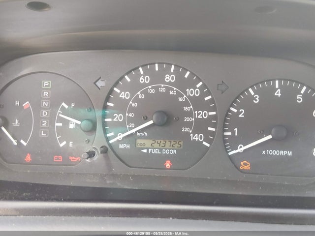2001 Toyota Camry Le მანქანა იყიდება აუქციონზე, vin: 4T1BG22K01U860680, აუქციონის ნომერი: 46129198