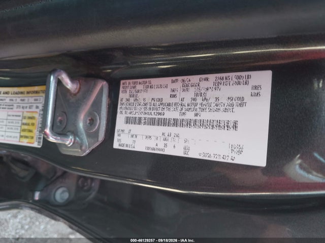 Aukcja sprzedaży 2017 Lincoln Mkc Premiere, vin: 5LMCJ1D90HUL12969, numer aukcji: 46129257