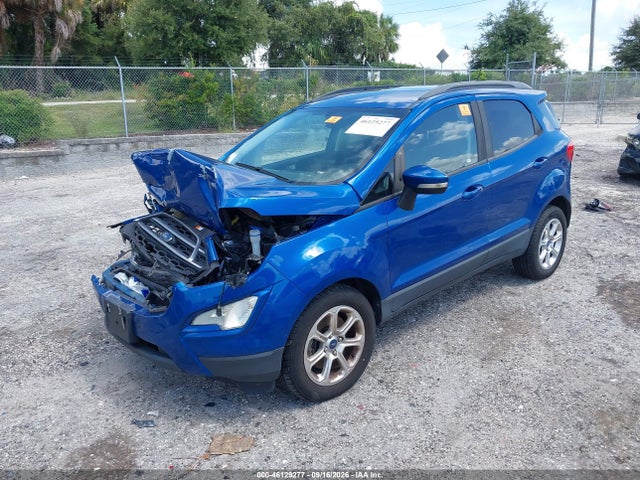 2020 Ford Ecosport Se მანქანა იყიდება აუქციონზე, vin: MAJ3S2GEXLC368974, აუქციონის ნომერი: 46129277