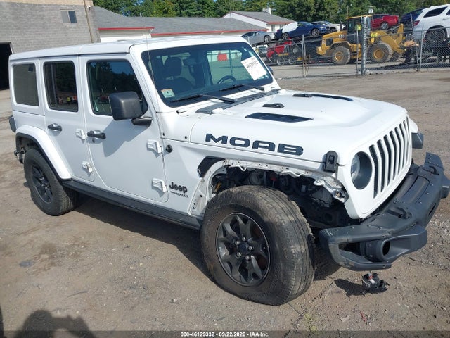 2019 Jeep Wrangler Unlimited Moab 4x4 მანქანა იყიდება აუქციონზე, vin: 1C4HJXEGXKW554953, აუქციონის ნომერი: 46129332