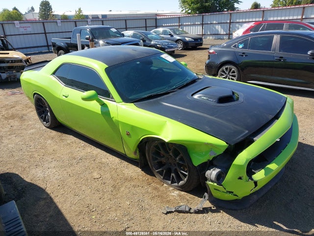 46129381 :رقم المزاد ، 2C3CDZFJ5FH877839 vin ، 2015 Dodge Challenger R/t Scat Pack Shaker مزاد بيع