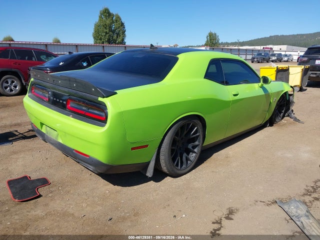46129381 :رقم المزاد ، 2C3CDZFJ5FH877839 vin ، 2015 Dodge Challenger R/t Scat Pack Shaker مزاد بيع