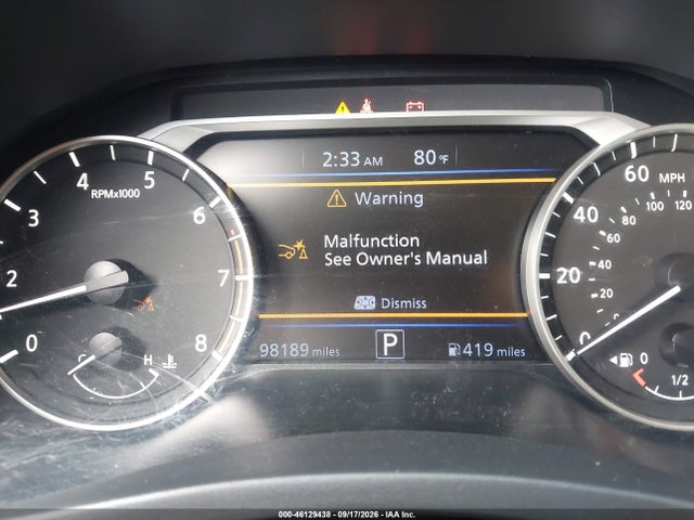 1N4BL4CV2LC190780 Nissan Altima Sr Fwd