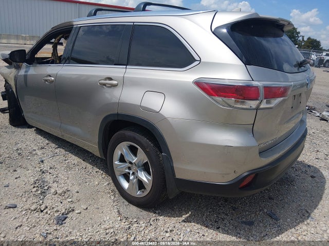Продажа на аукционе авто 2015 Toyota Highlander Limited V6, vin: 5TDYKRFHXFS119033, номер лота: 46129452