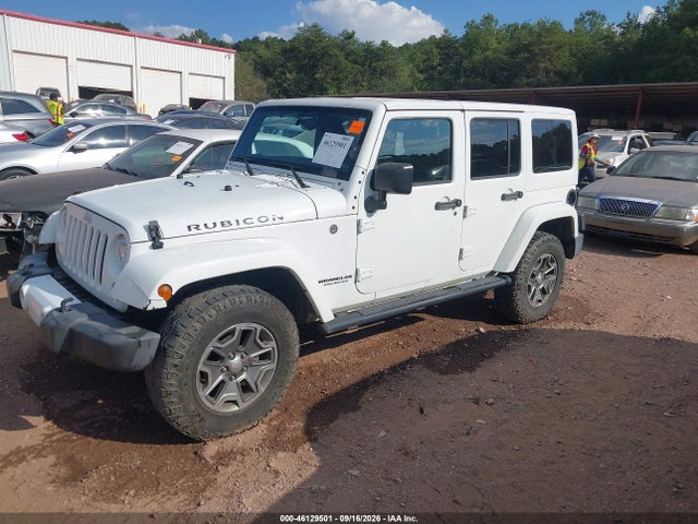 Aukcja sprzedaży 2016 Jeep Wrangler Unlimited Rubicon, vin: 1C4BJWFG4GL266854, numer aukcji: 46129501