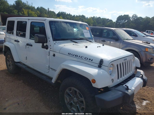Aukcja sprzedaży 2016 Jeep Wrangler Unlimited Rubicon, vin: 1C4BJWFG4GL266854, numer aukcji: 46129501