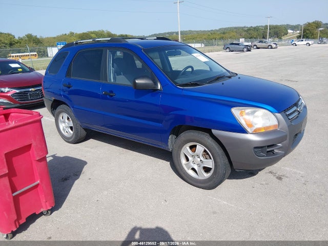 Auction sale of the 2007 Kia Sportage Lx, vin: KNDJF724377446382, lot number: 46129552