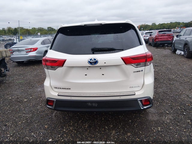 Продаж на аукціоні авто 2018 Toyota Highlander Hybrid Limited Platinum, vin: 5TDDGRFH9JS042969, номер лоту: 46129557