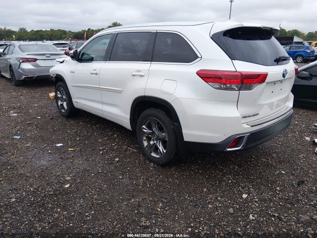 Продаж на аукціоні авто 2018 Toyota Highlander Hybrid Limited Platinum, vin: 5TDDGRFH9JS042969, номер лоту: 46129557