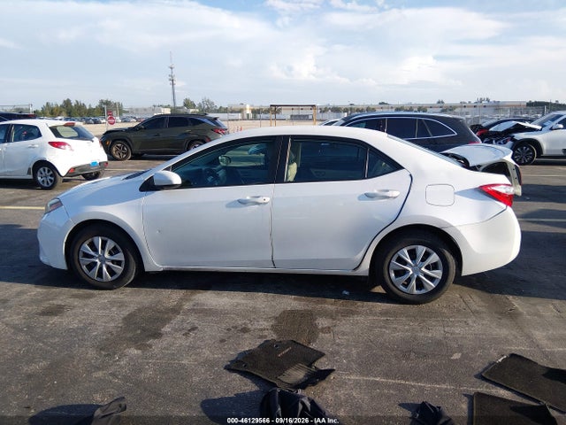 46129566 :رقم المزاد ، 5YFBPRHE1EP008582 vin ، 2014 Toyota Corolla Le Eco مزاد بيع