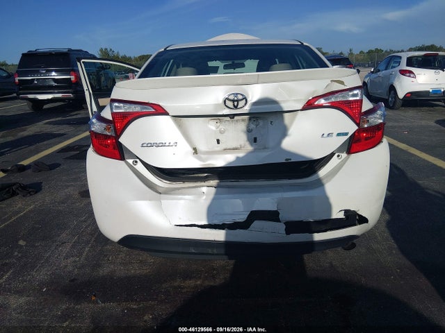 46129566 :رقم المزاد ، 5YFBPRHE1EP008582 vin ، 2014 Toyota Corolla Le Eco مزاد بيع