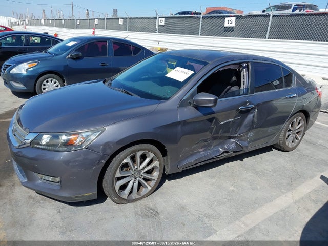 Продажа на аукционе авто 2015 Honda Accord Sport, vin: 1HGCR2F54FA125413, номер лота: 46129581
