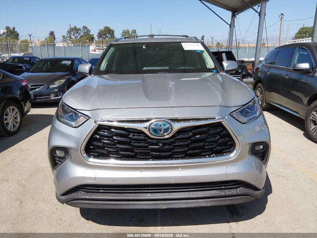 Продажа на аукционе авто 2020 Toyota Highlander Hybrid Limited, vin: 5TDDBRCH4LS005074, номер лота: 46129590