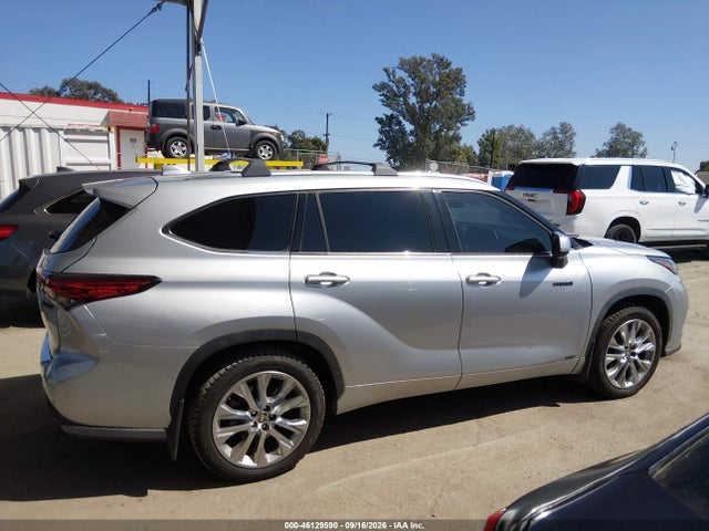 Продажа на аукционе авто 2020 Toyota Highlander Hybrid Limited, vin: 5TDDBRCH4LS005074, номер лота: 46129590