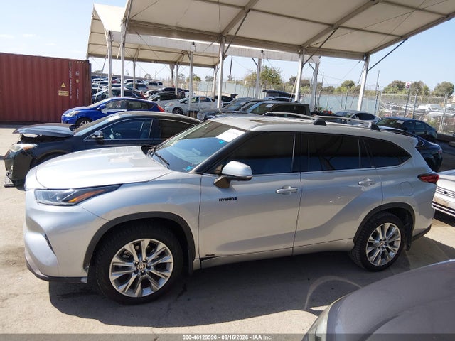 Продажа на аукционе авто 2020 Toyota Highlander Hybrid Limited, vin: 5TDDBRCH4LS005074, номер лота: 46129590