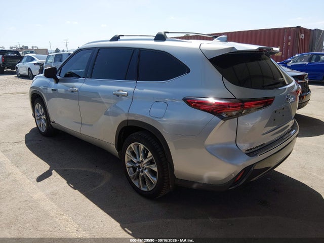 Продажа на аукционе авто 2020 Toyota Highlander Hybrid Limited, vin: 5TDDBRCH4LS005074, номер лота: 46129590