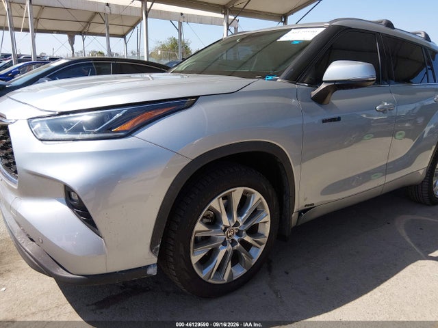 Продажа на аукционе авто 2020 Toyota Highlander Hybrid Limited, vin: 5TDDBRCH4LS005074, номер лота: 46129590