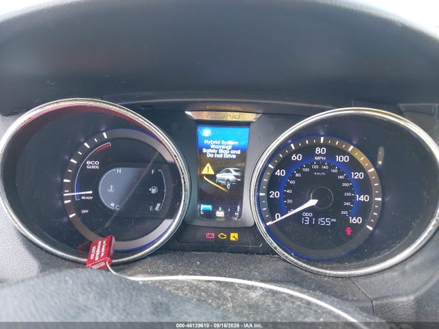 2013 Hyundai Sonata Hybrid მანქანა იყიდება აუქციონზე, vin: KMHEC4A44DA067069, აუქციონის ნომერი: 46129610