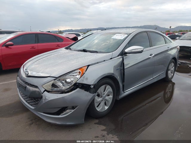 46129670 :رقم المزاد ، KMHEC4A48FA138227 vin ، 2015 Hyundai Sonata Hybrid مزاد بيع