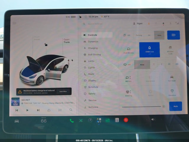 Aukcja sprzedaży 2019 Tesla Model 3 Long Range/mid Range/standard Range/standard Range Plus, vin: 5YJ3E1EA3KF434522, numer aukcji: 46129679