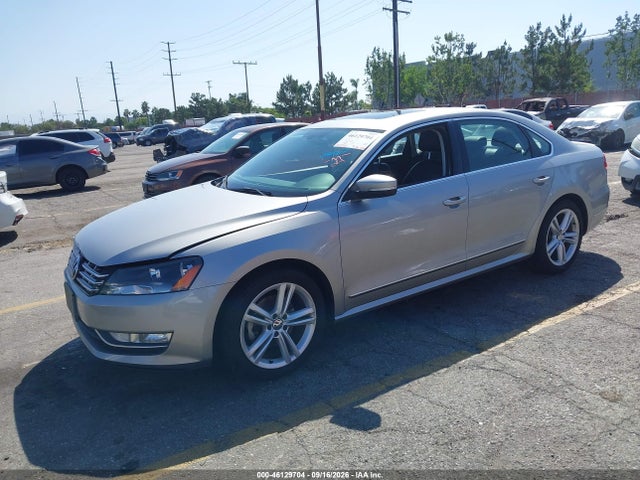 46129704 :رقم المزاد ، 1VWCN7A32EC099441 vin ، 2014 Volkswagen Passat 2.0l Tdi Sel Premium مزاد بيع