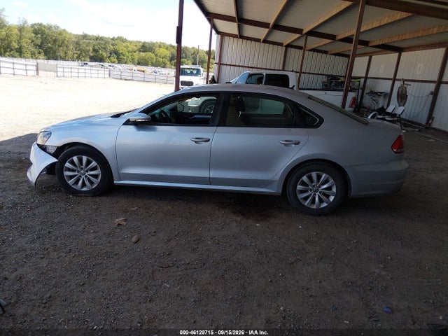 2012 Volkswagen Passat 2.5l S მანქანა იყიდება აუქციონზე, vin: 1VWAP7A36CC005365, აუქციონის ნომერი: 46129715