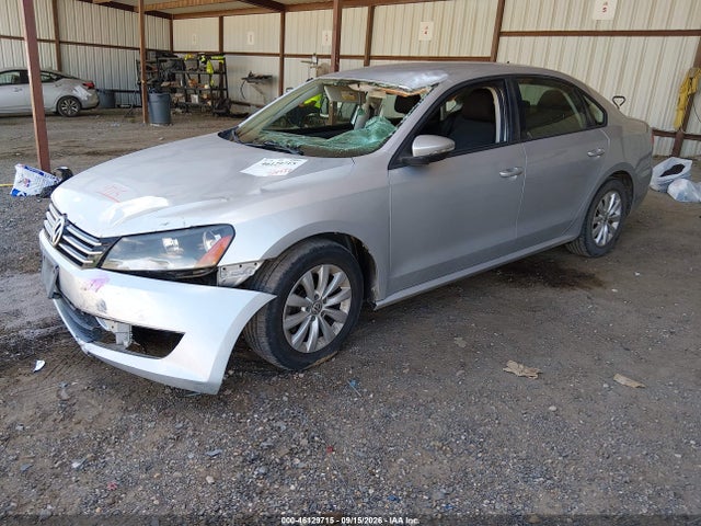 2012 Volkswagen Passat 2.5l S მანქანა იყიდება აუქციონზე, vin: 1VWAP7A36CC005365, აუქციონის ნომერი: 46129715