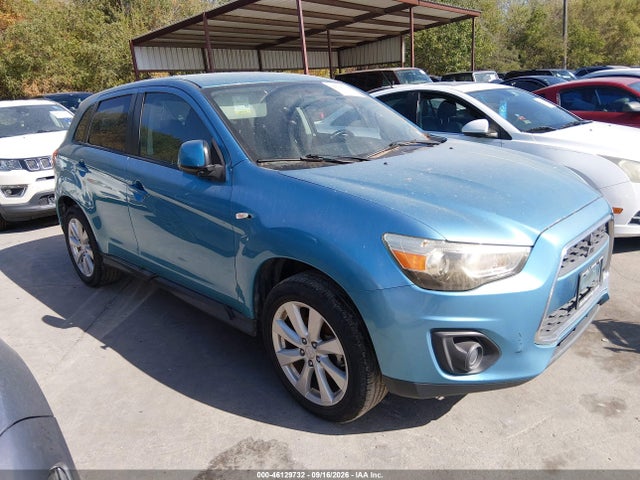 2014 Mitsubishi Outlander Sport Es მანქანა იყიდება აუქციონზე, vin: 4A4AP3AU7EE009980, აუქციონის ნომერი: 46129732