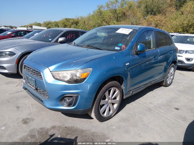 2014 Mitsubishi Outlander Sport Es მანქანა იყიდება აუქციონზე, vin: 4A4AP3AU7EE009980, აუქციონის ნომერი: 46129732