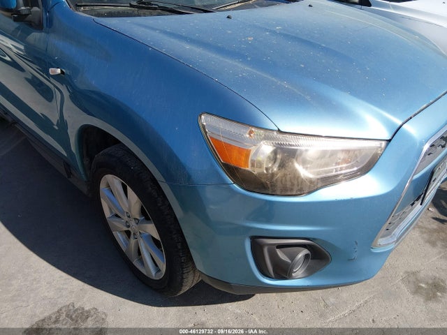 2014 Mitsubishi Outlander Sport Es მანქანა იყიდება აუქციონზე, vin: 4A4AP3AU7EE009980, აუქციონის ნომერი: 46129732