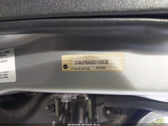 Продаж на аукціоні авто 2013 Jeep Patriot Sport, vin: 1C4NJPBA8DD129930, номер лоту: 46129765