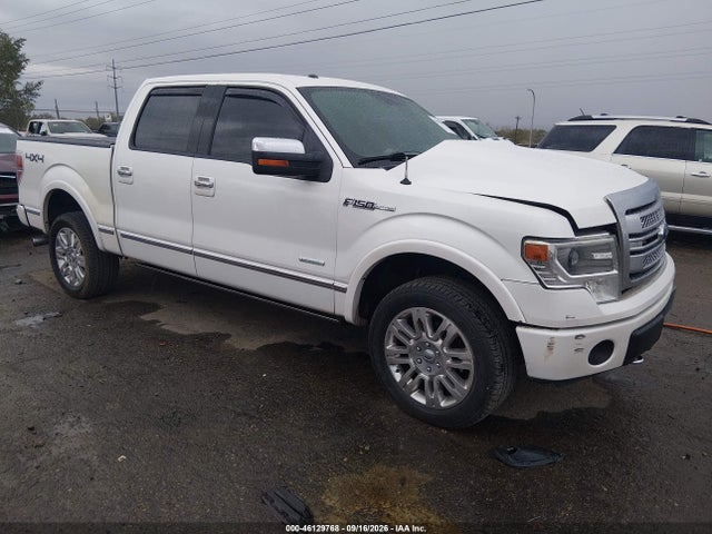 2013 Ford F-150 Platinum მანქანა იყიდება აუქციონზე, vin: 1FTFW1ET4DFD48422, აუქციონის ნომერი: 46129768