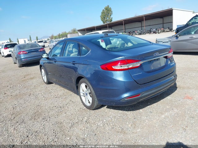Ford Fusion Hybrid S 2018 3FA6P0UU1JR254553 Image 3