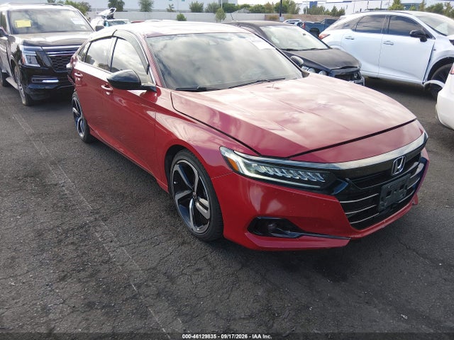 Продаж на аукціоні авто 2021 Honda Accord Sport 2.0t, vin: 1HGCV2F30MA023243, номер лоту: 46129835