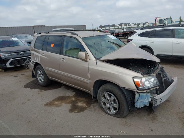 2006 Toyota Highlander V6 მანქანა იყიდება აუქციონზე, vin: JTEGP21AX60106750, აუქციონის ნომერი: 46129847