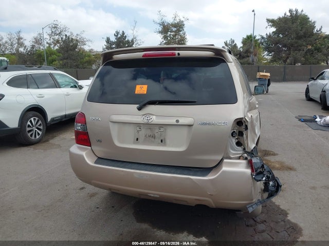 Продаж на аукціоні авто 2006 Toyota Highlander V6, vin: JTEGP21AX60106750, номер лоту: 46129847