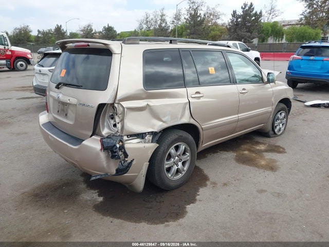 Продаж на аукціоні авто 2006 Toyota Highlander V6, vin: JTEGP21AX60106750, номер лоту: 46129847
